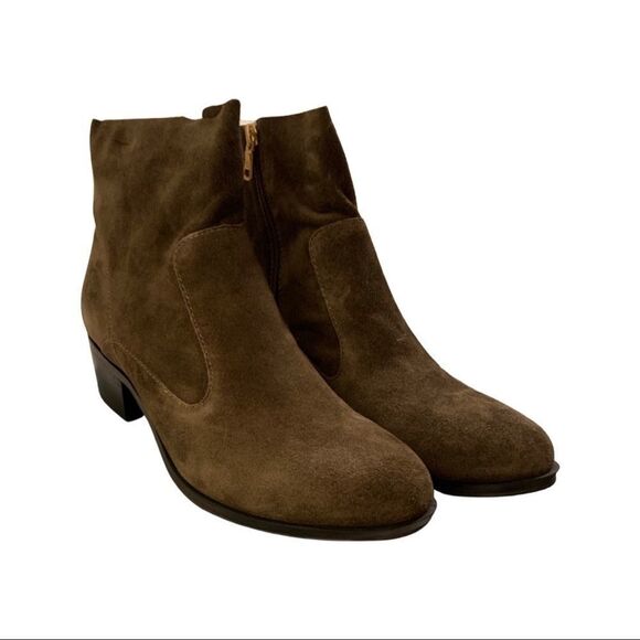 Sole Bound by Baretraps Women’s Moss Leather Ankle Boots 11M BT25662 Ido…NWT - Picture 1 of 6